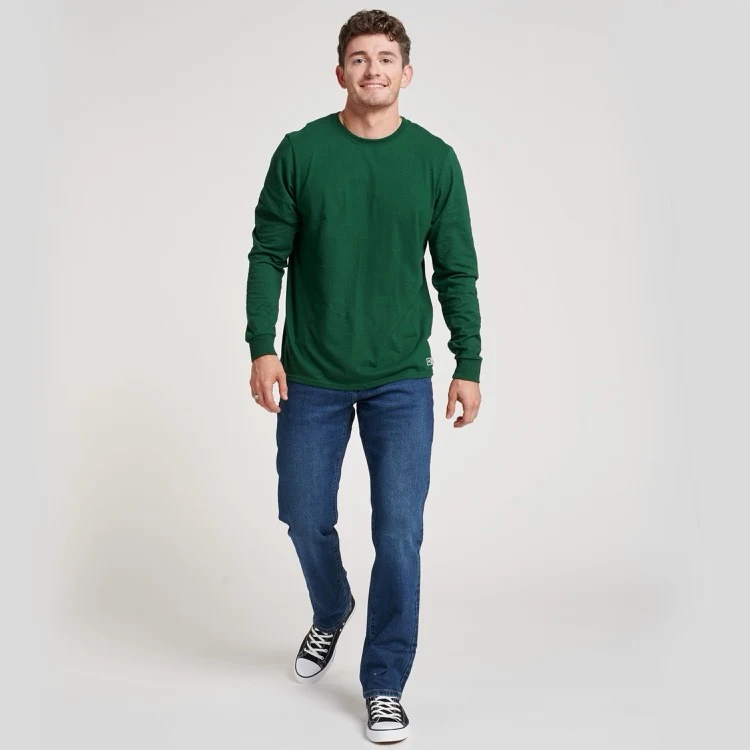 RUSSELL ATHLETIC DRI-POWER® CVC Performance Unisex Long-Sleeve T-Shirt 1