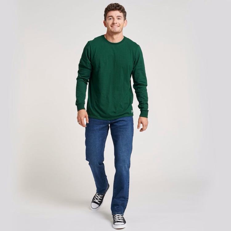 RUSSELL ATHLETIC DRI-POWER® CVC Performance Unisex Long-Sleeve T-Shirt