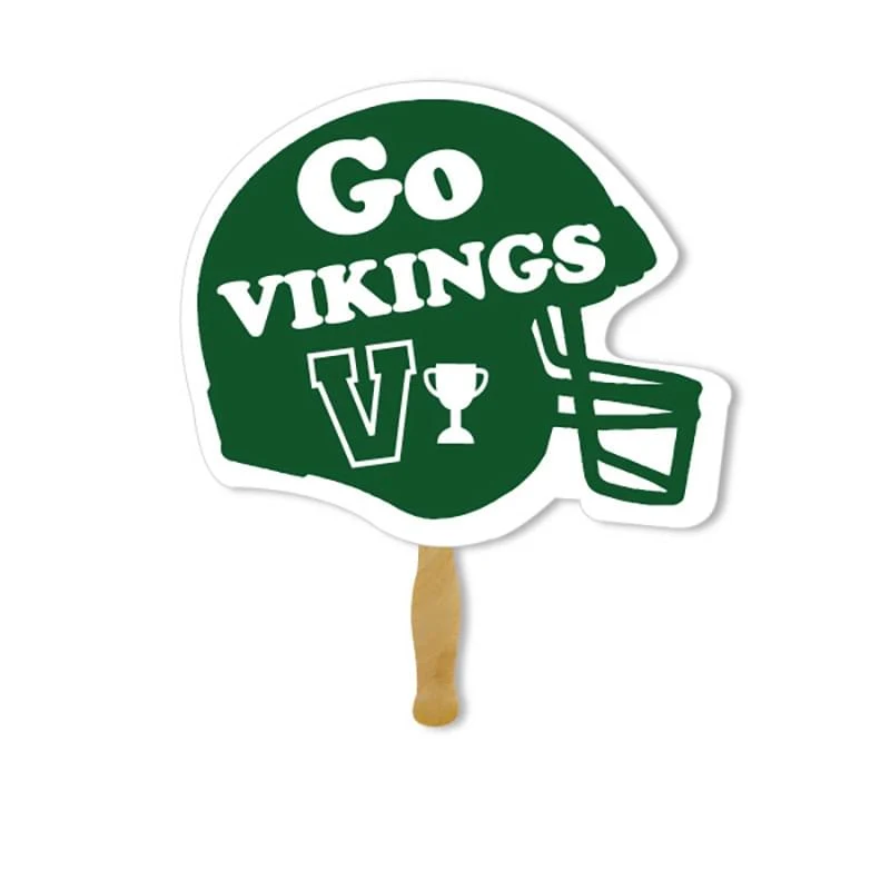 Deluxe Hand Fan- Helmet 1