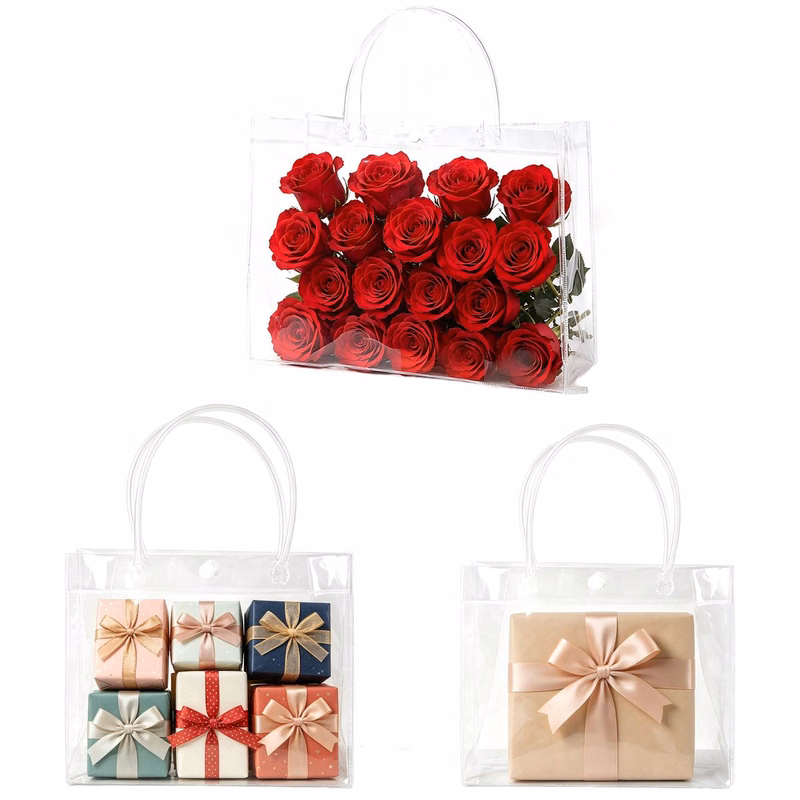 Clear Vinyl Tote Bag