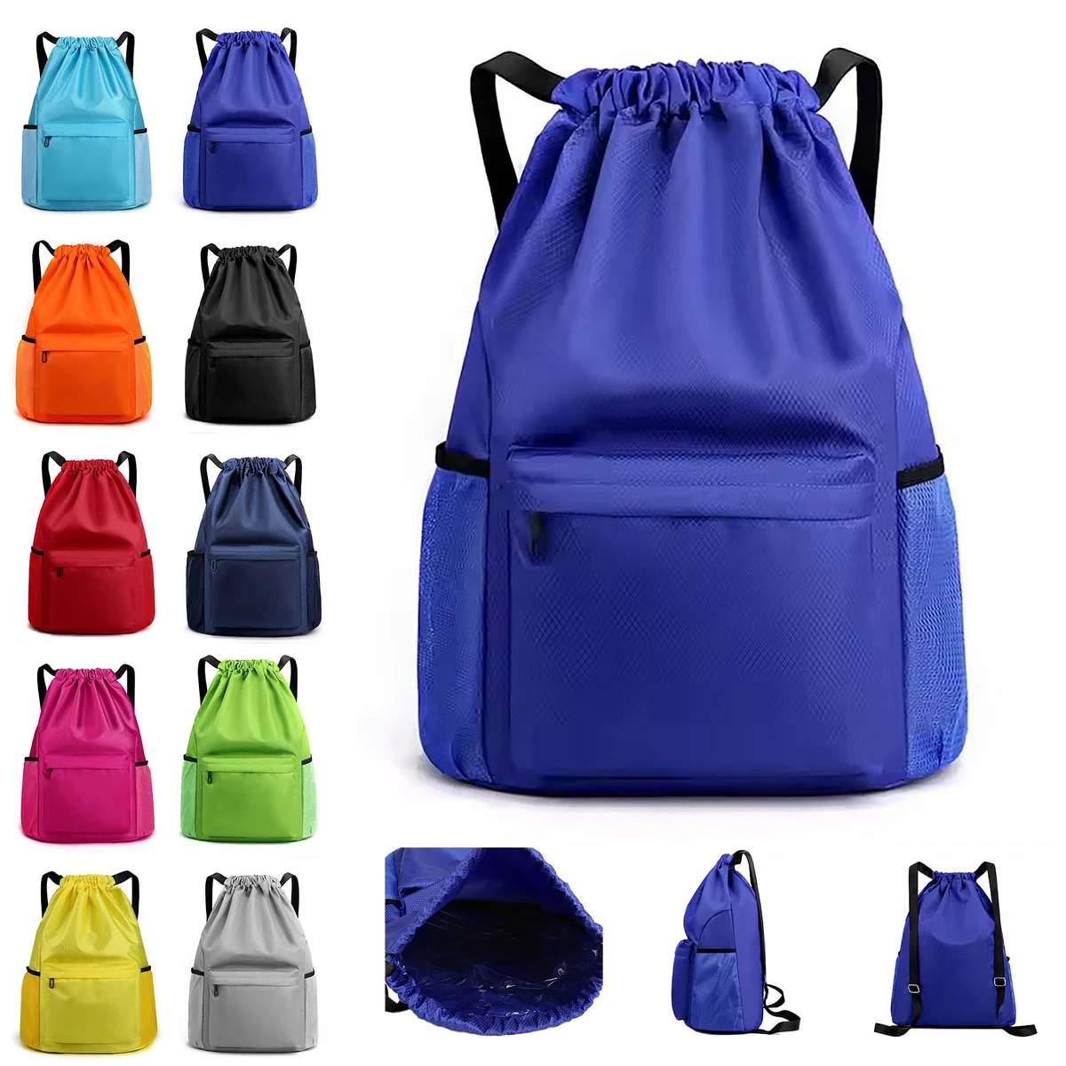 Drawstring Sports Gym Bag 1