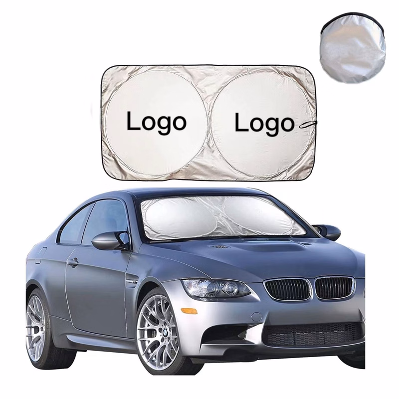 Double Circle Car Sun Shade