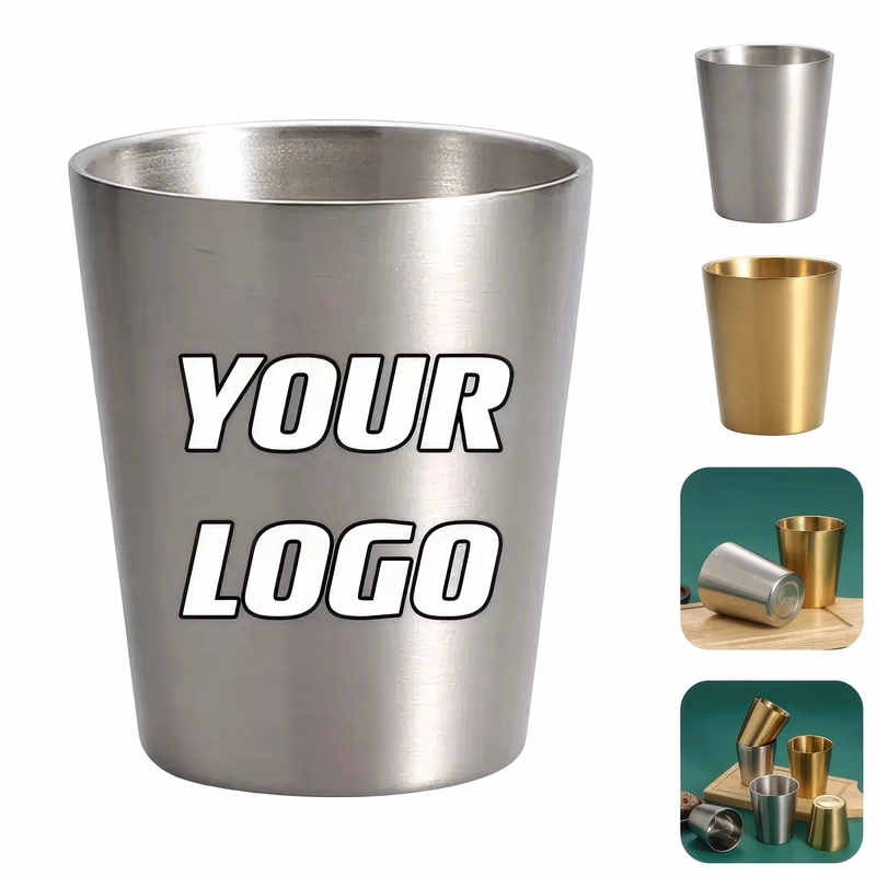 10 oz Double Wall Stainless Steel Pint Cups
