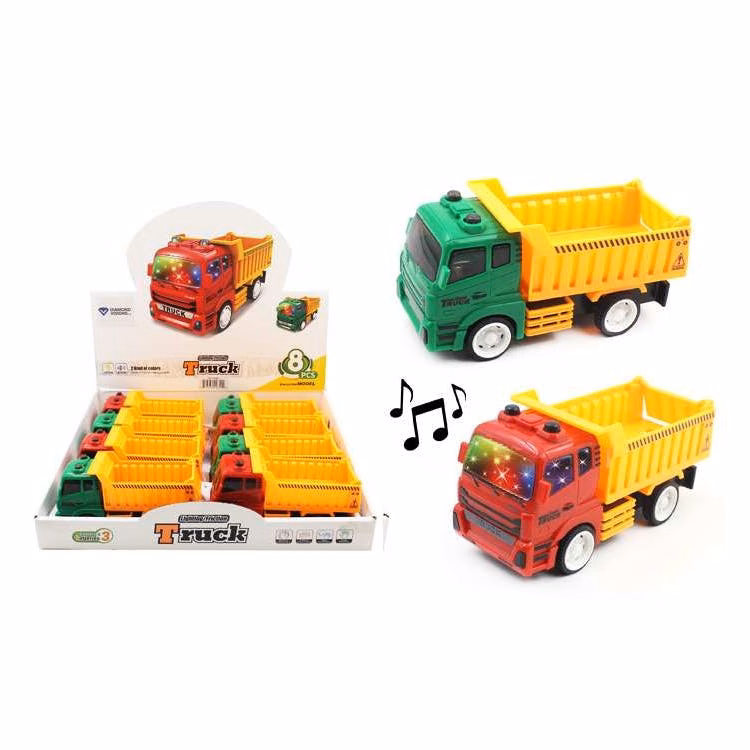 Dump Trucks with Light and Sound - Assorted