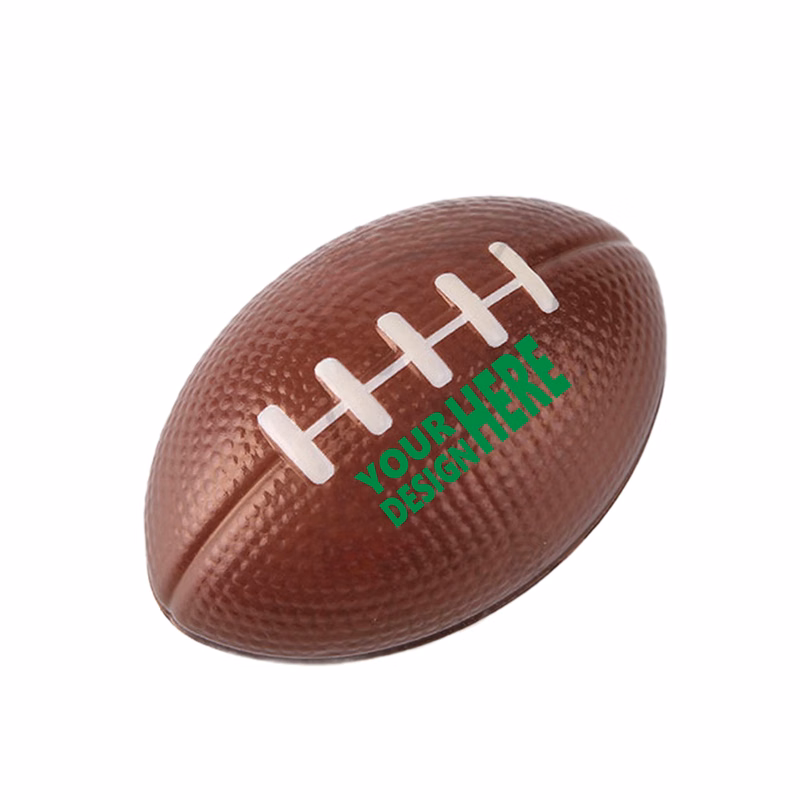 MOQ50 Personalized PU Foam Football Stress Ball