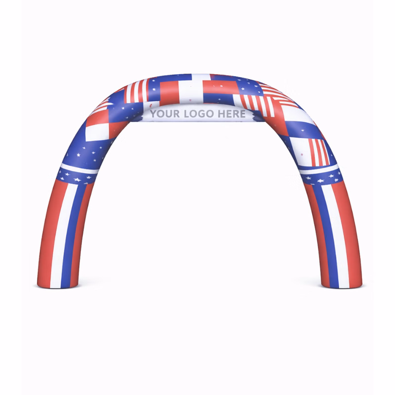 30' Cold Air Arch Round w/ Banner