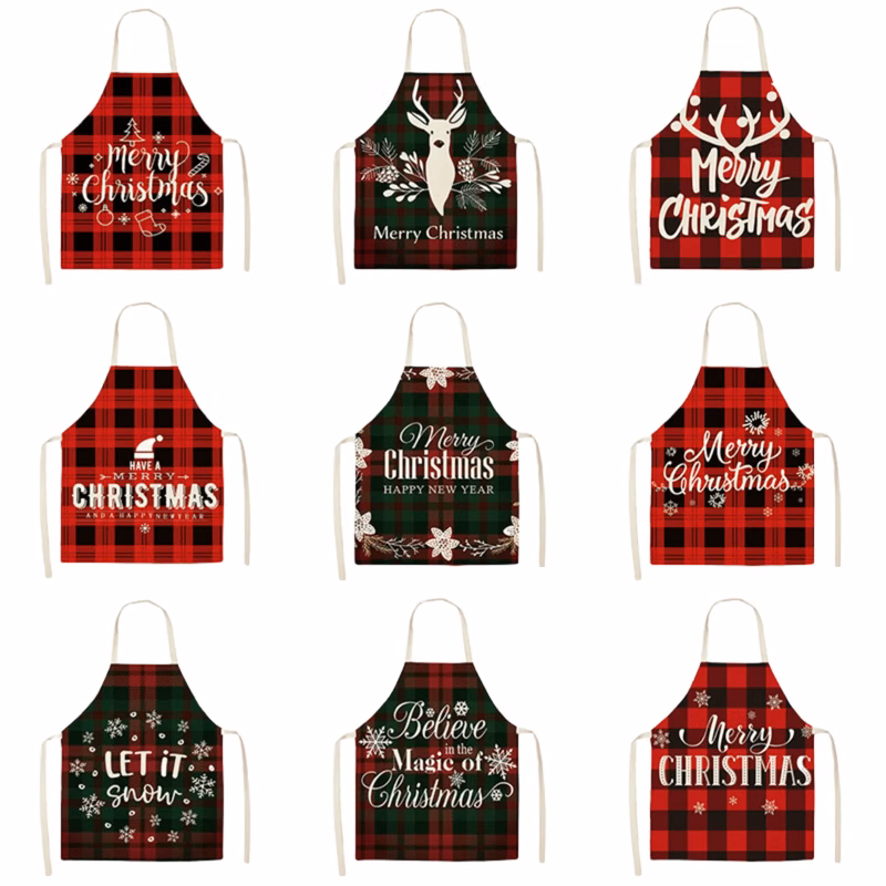 Durable Sleeveless Linen Apron