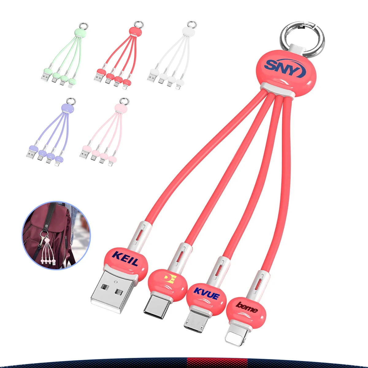 Kia 3in1 Charging Cable 1