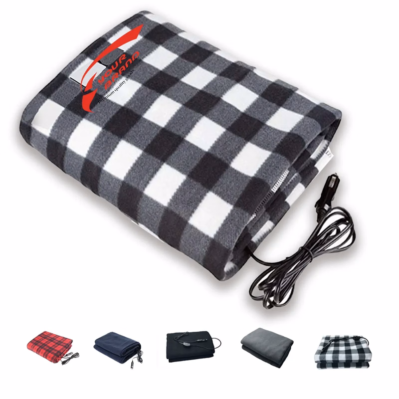 Portable Soft Lightweight Warm Electric Car Blanket