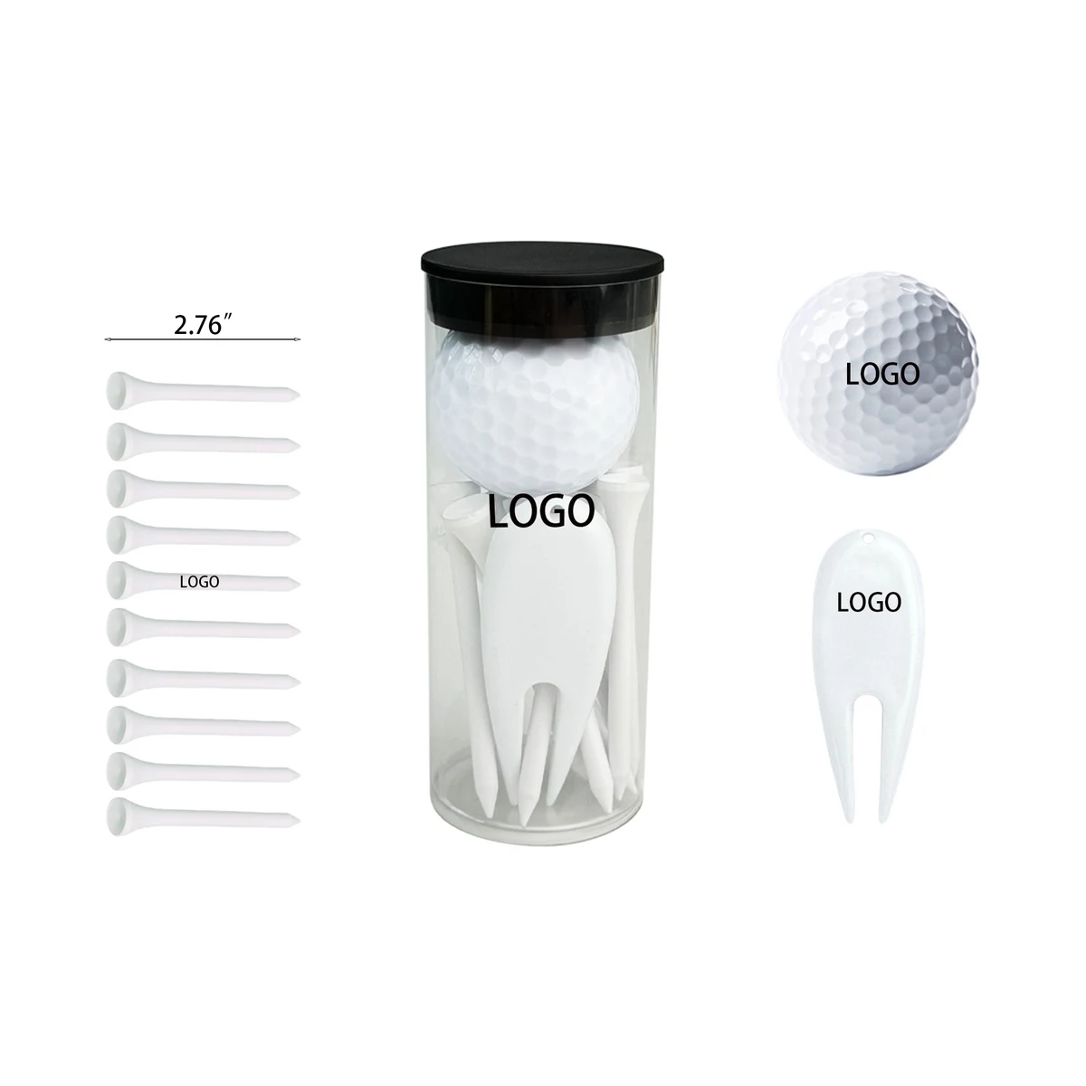 ProSwing Golf Ball & Tee Gift Set 1