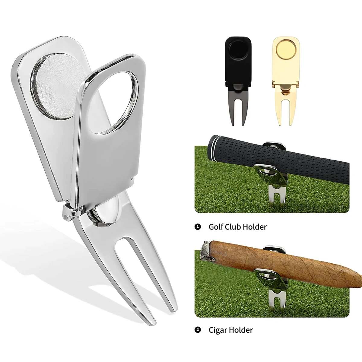 Magnetic Golf Divot Marker Tool 1