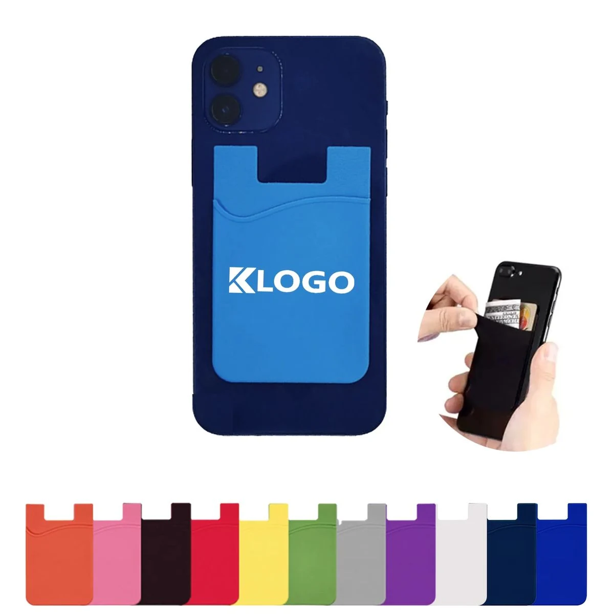 Silicone Cell Phone Wallet 1