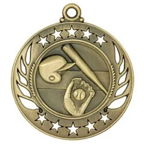 Baseball Galaxy Medal, 2 1/4" 1