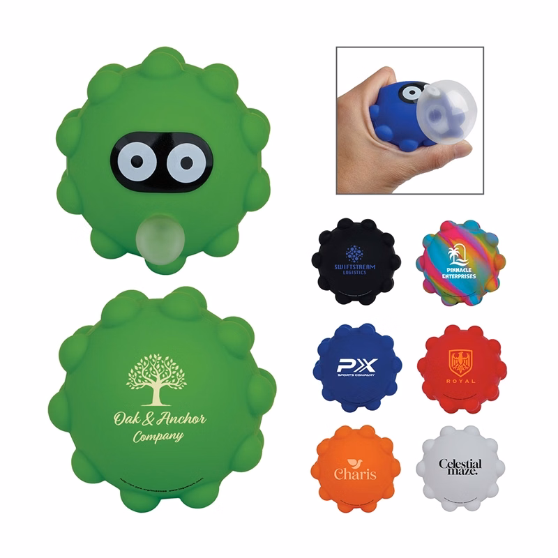 Bubu Bubble-Blowing Push Pop Ball