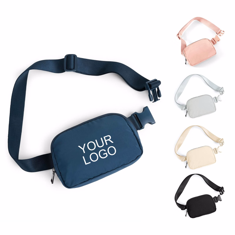 Multifunctional Nylon Waterproof Sports Waist Pack (1-Color Print)