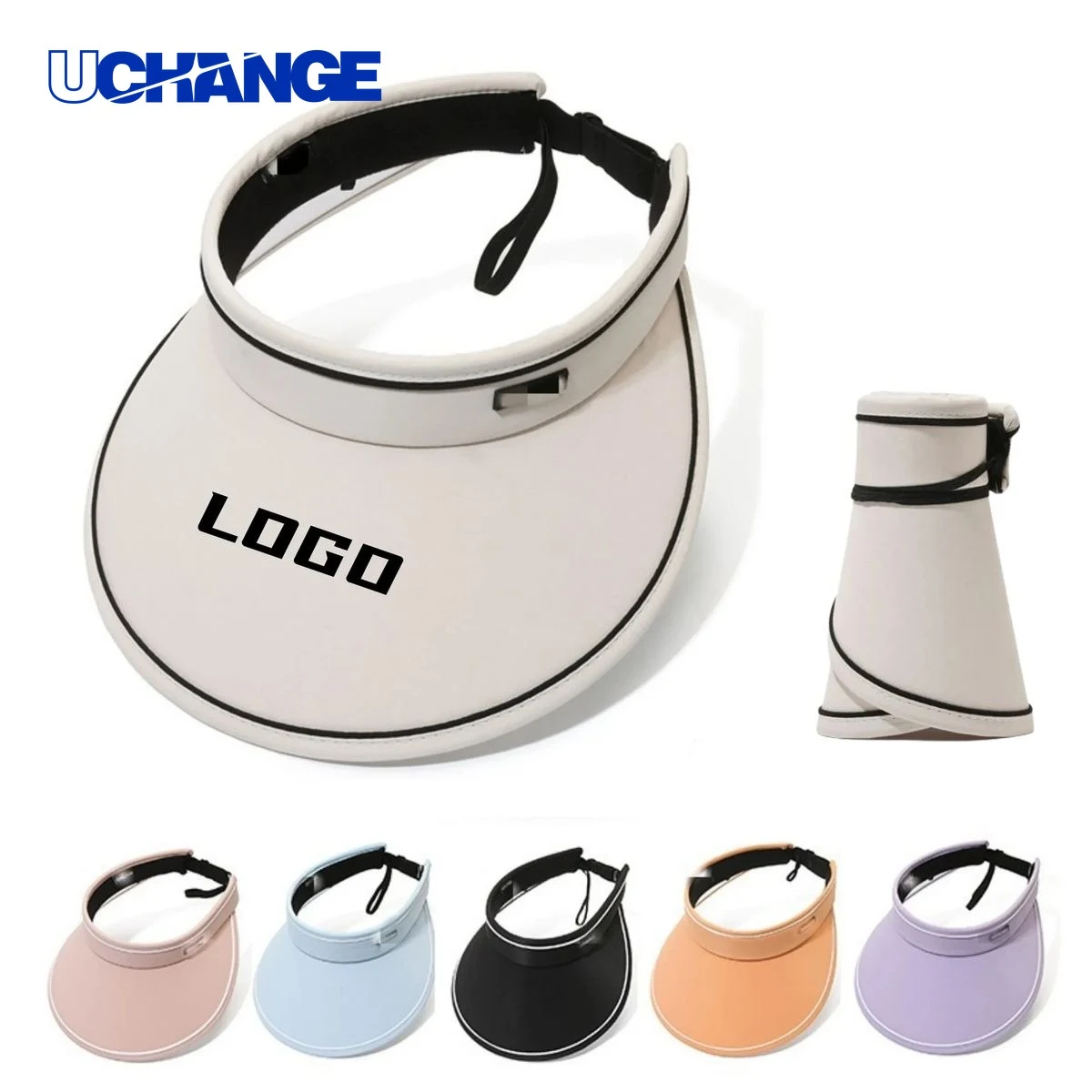 Foldable Sun Visor Hat Summer Outdoor Headwear 1