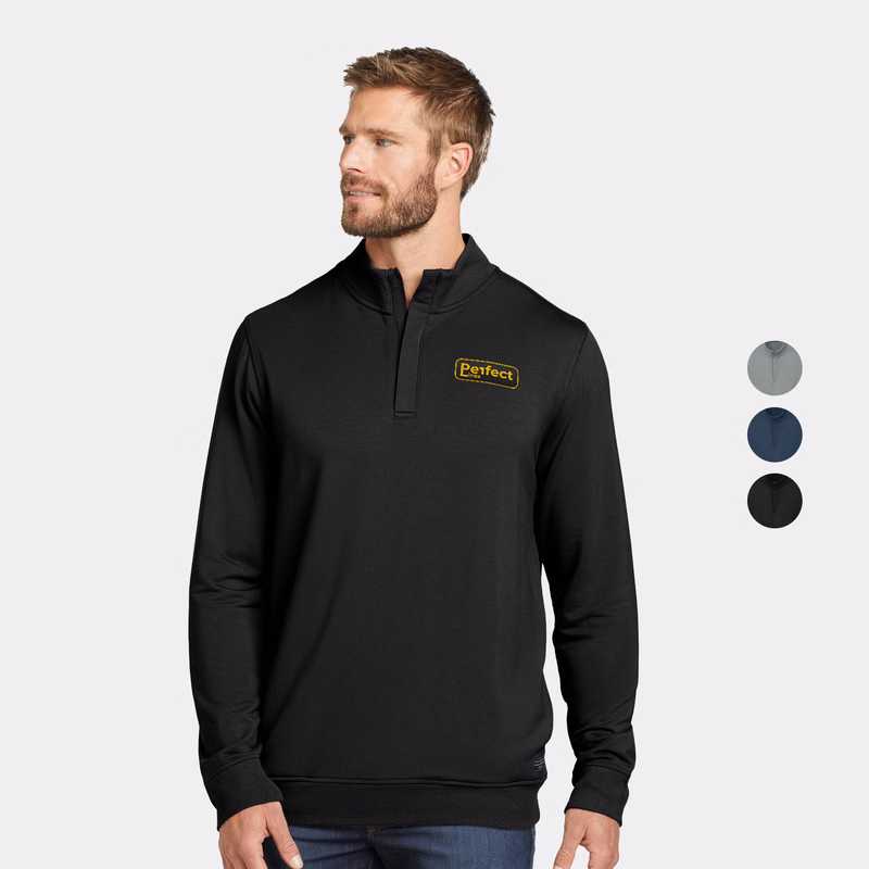 TravisMathew 1/4-Zip Fleece Sweatshirt
