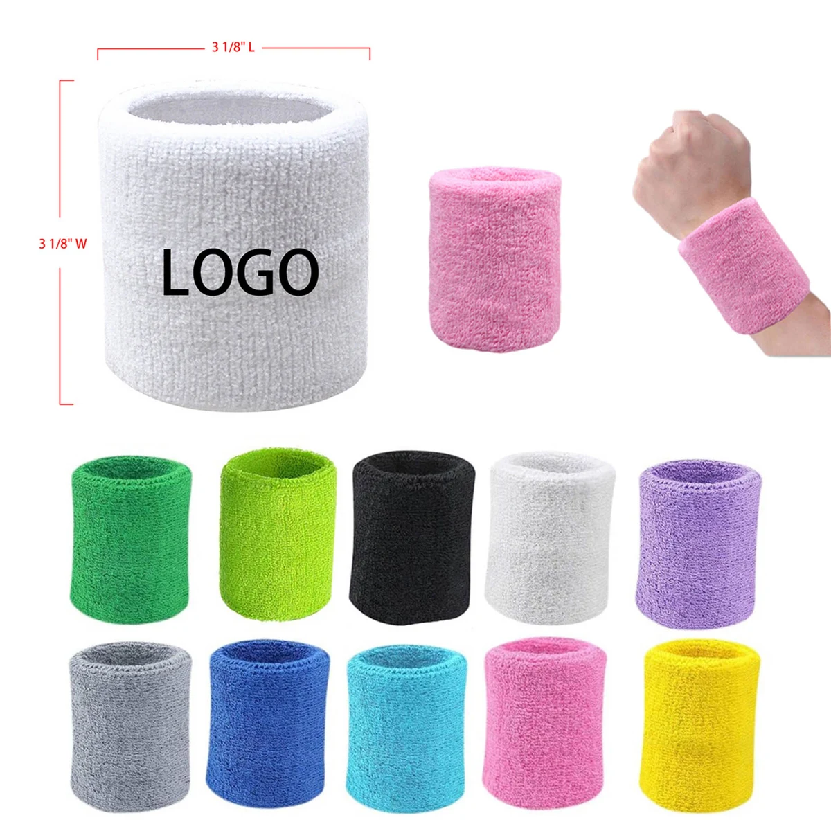 Athletic Elastic Wristbands 1