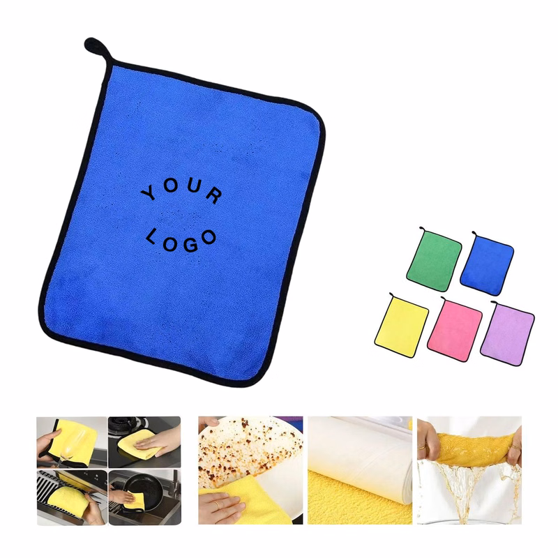 Double Sided Microfiber Car Towel for Polishing Surfaces