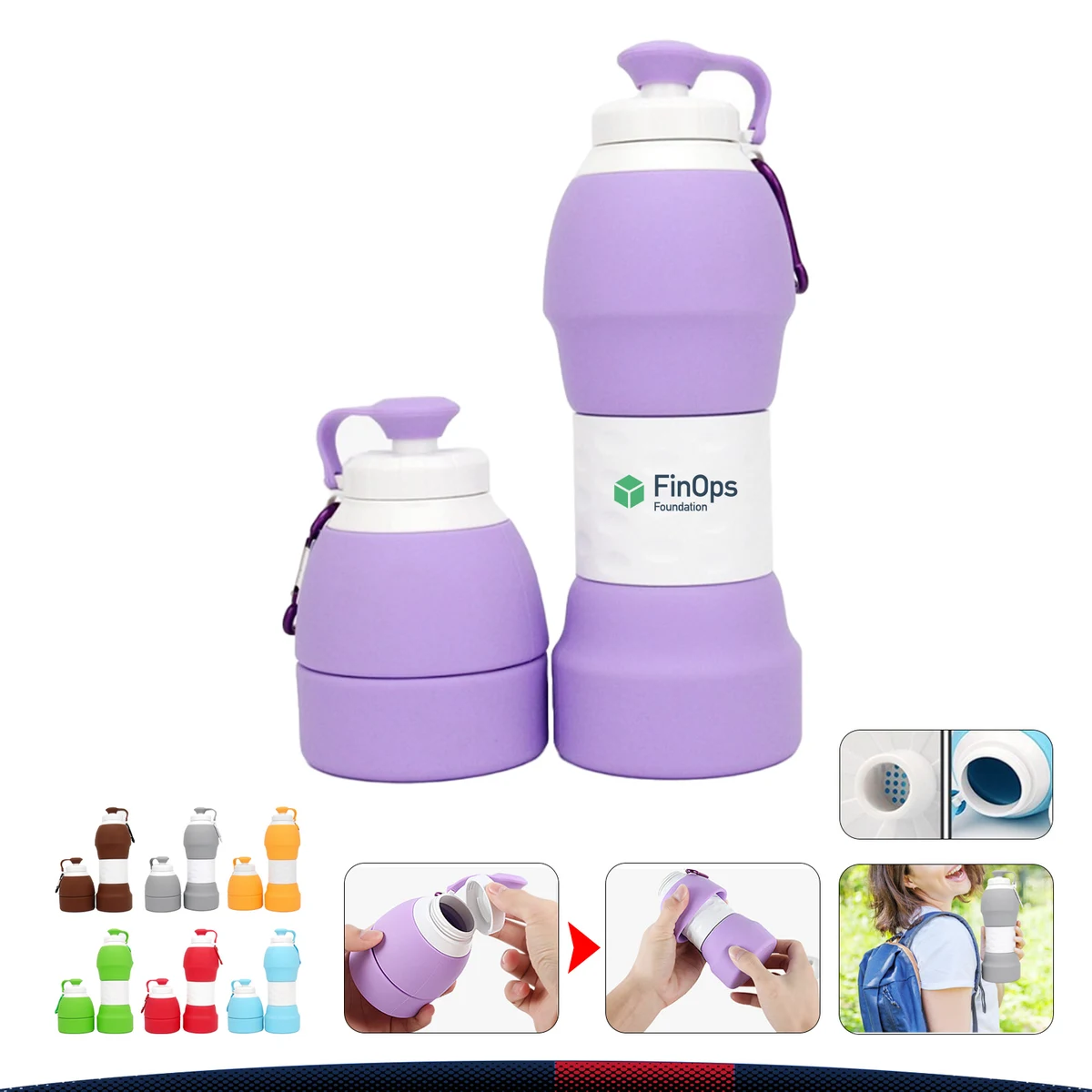 Travel Collapsible Bottle 1