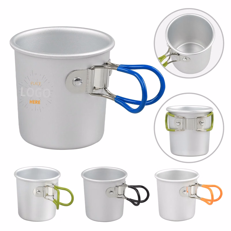 Portable Folding Aluminum Cup