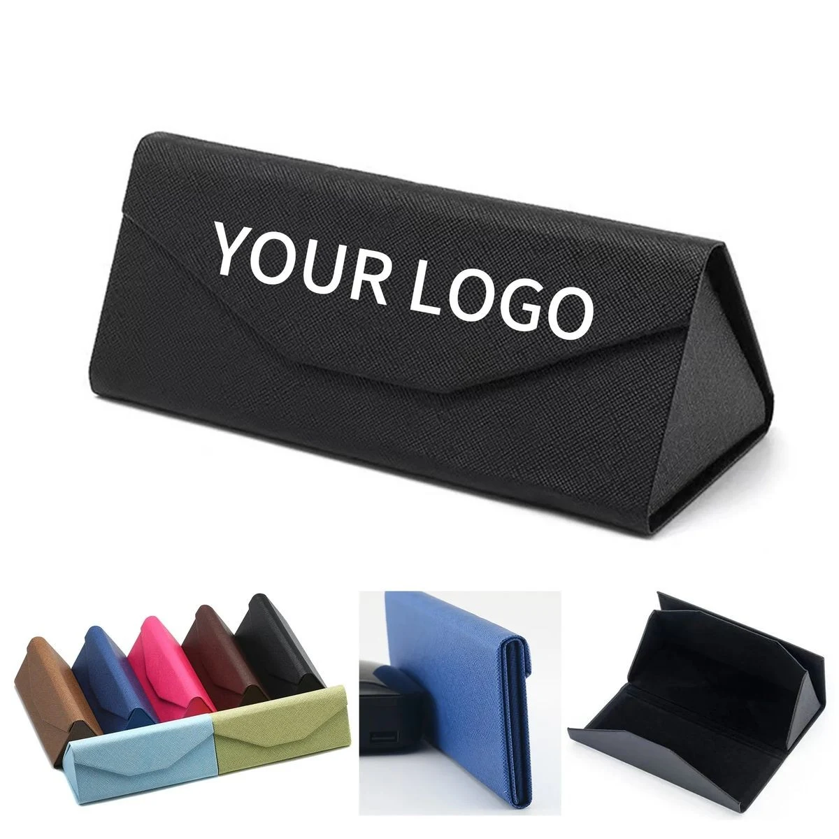 PU Glasses Holder with Collapsible Structure 1