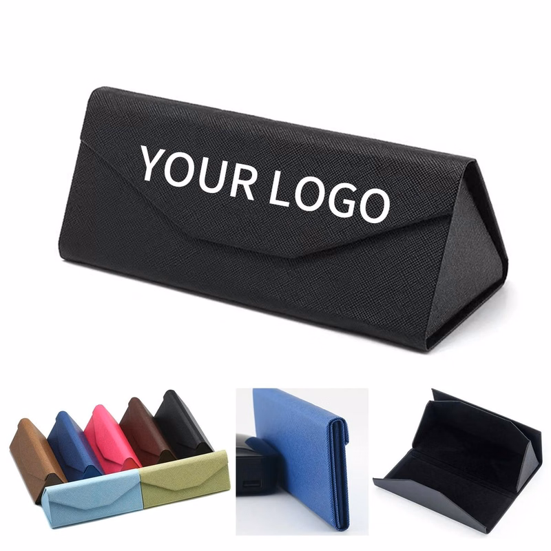 PU Glasses Holder with Collapsible Structure