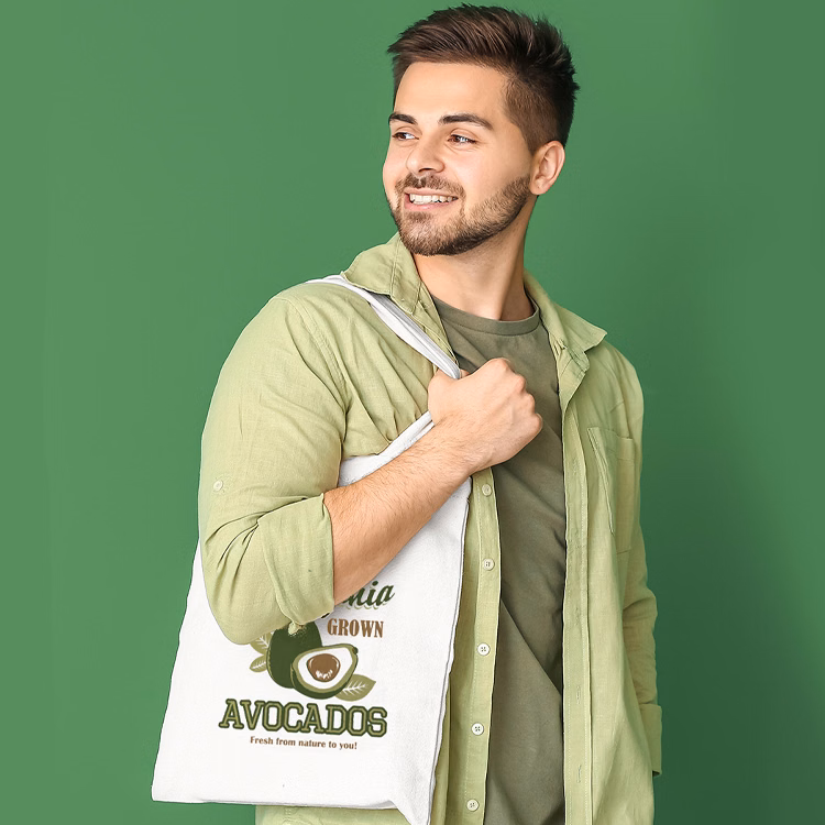 6 oz.Econo Cotton Tote - White