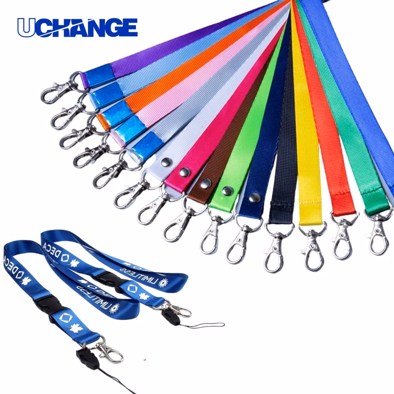 Custom Flat Polyester Lanyard