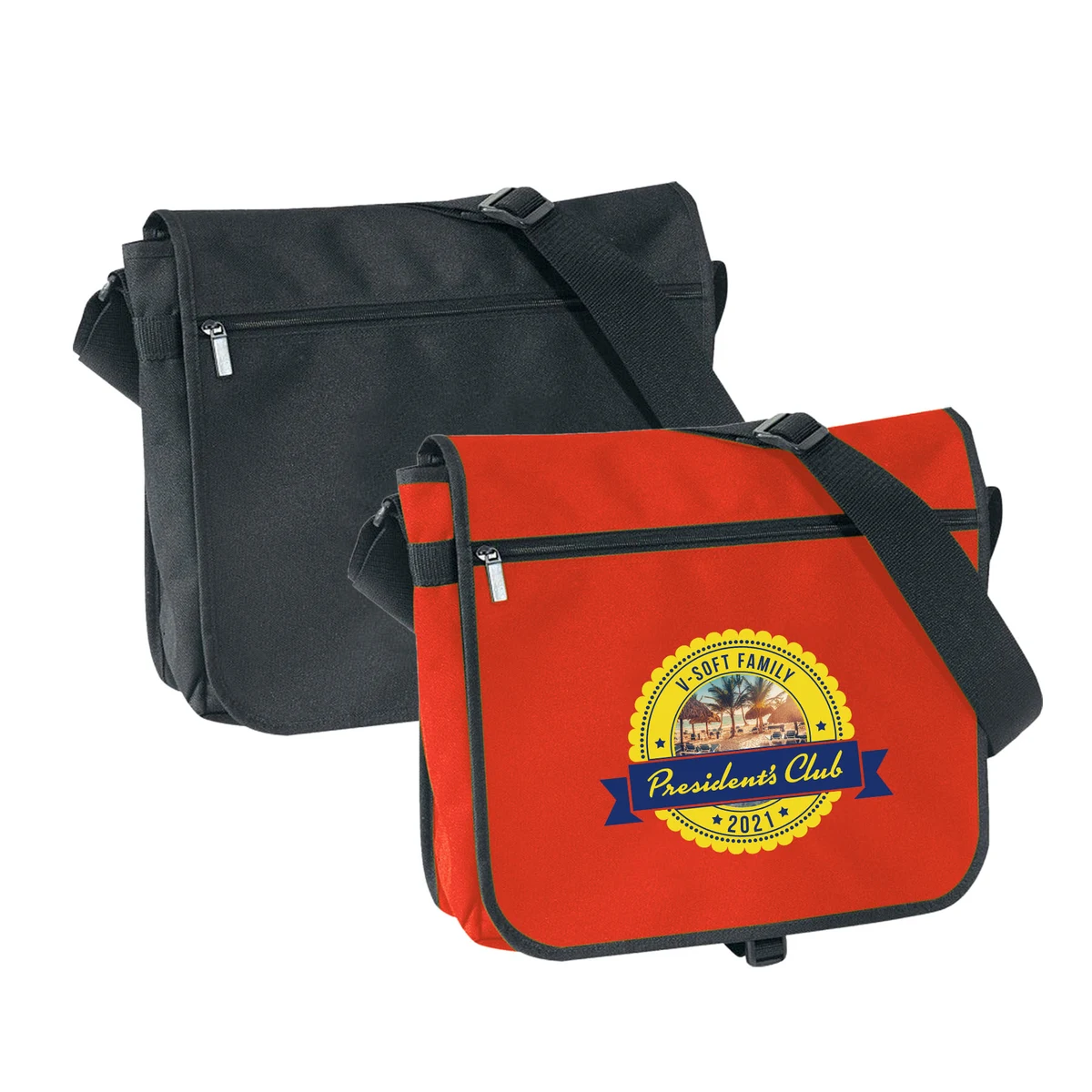 Messenger Bag with Adjustable Shoulder Strap 1