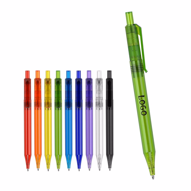 Transparent Colored Ballpoint Pen