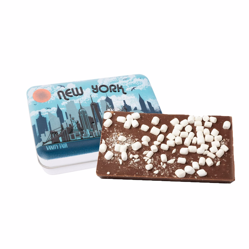 Milk Chocolate & Dehydrated Marshmallow Bark Tin