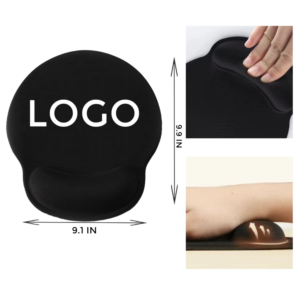 MOQ 10 PCS Stylish Wrist Support Mouse Pad 1