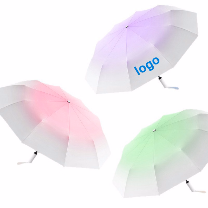 Portable Ombre Folding Umbrella