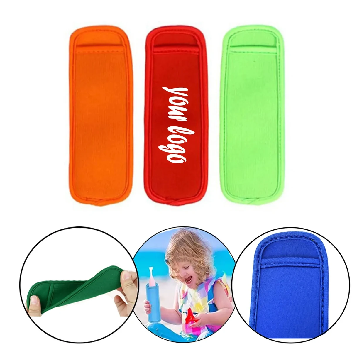 Neoprene Antifreezing Popsicle Holders Bags 1