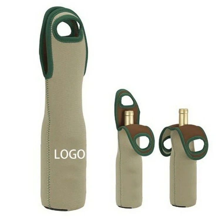 Neoprene Wine Tote - Single Bottle 1
