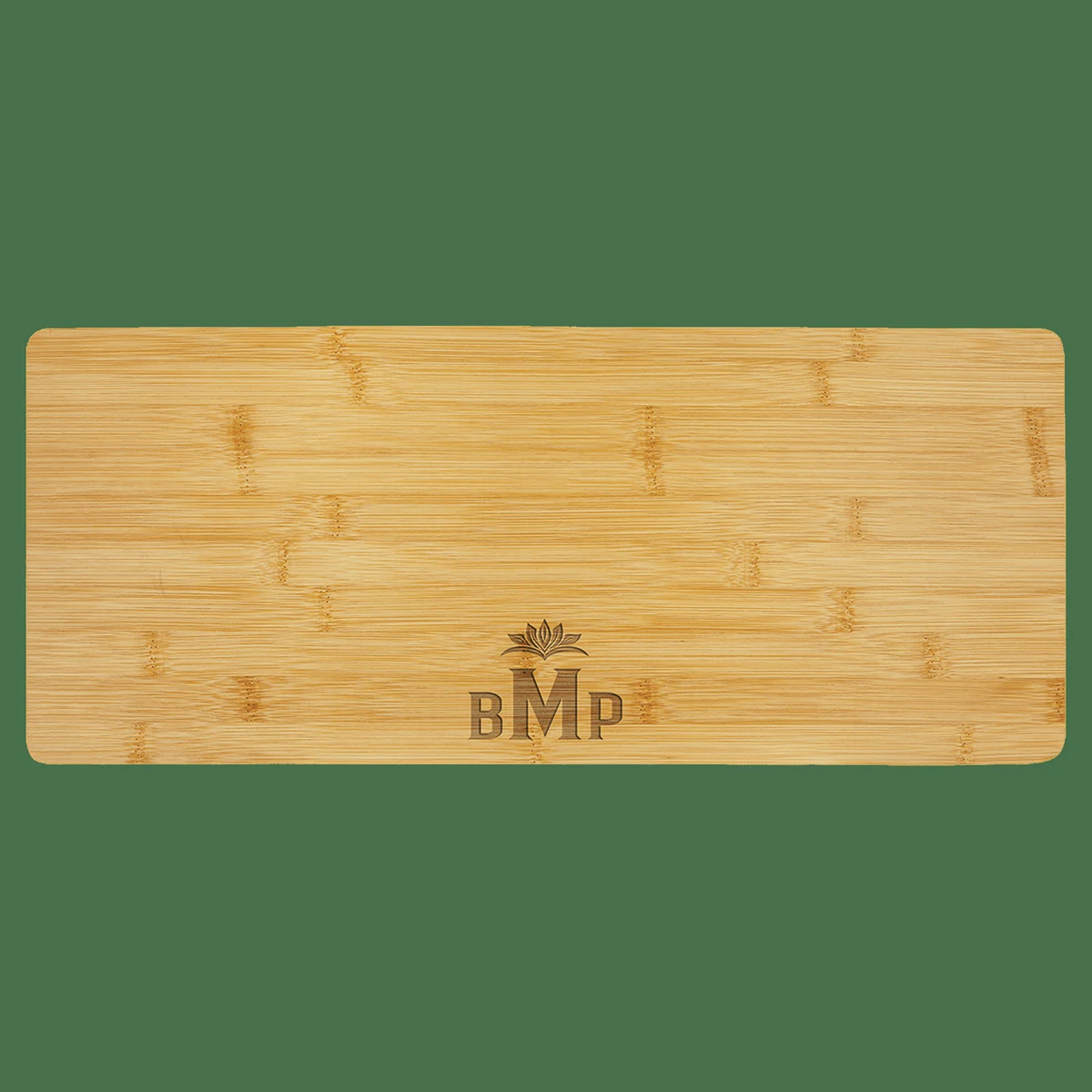 19 3/4" x 8" Multi Brown Bamboo Charcuterie Board/Cutting Board 1
