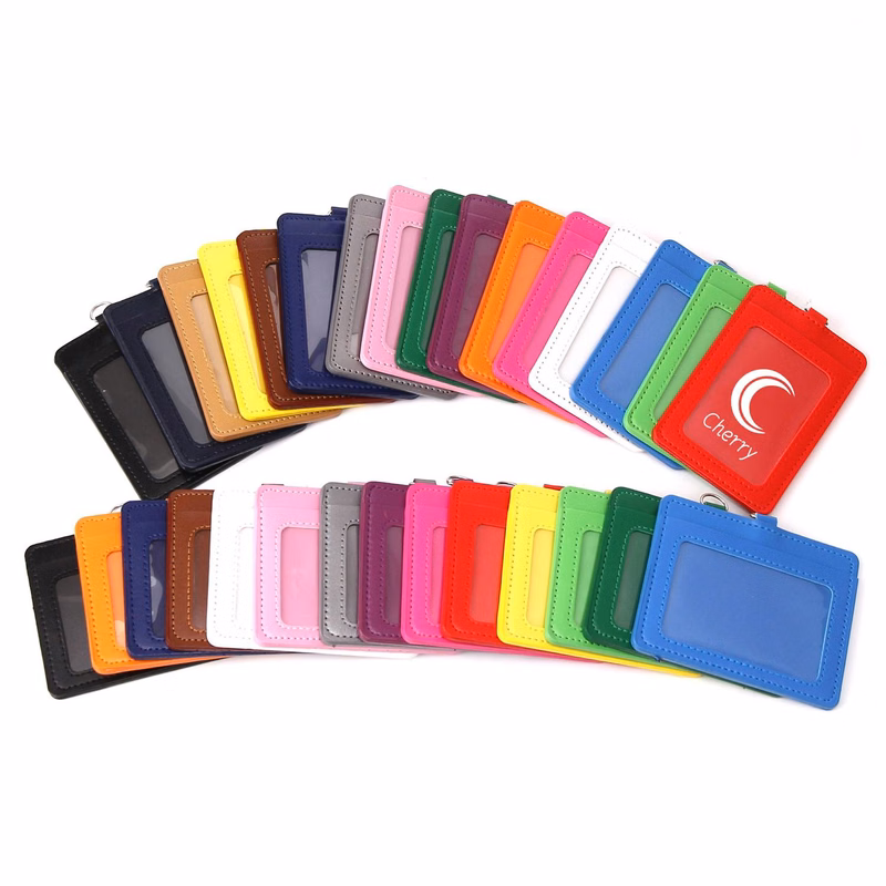 Double Card Position Badge Holder