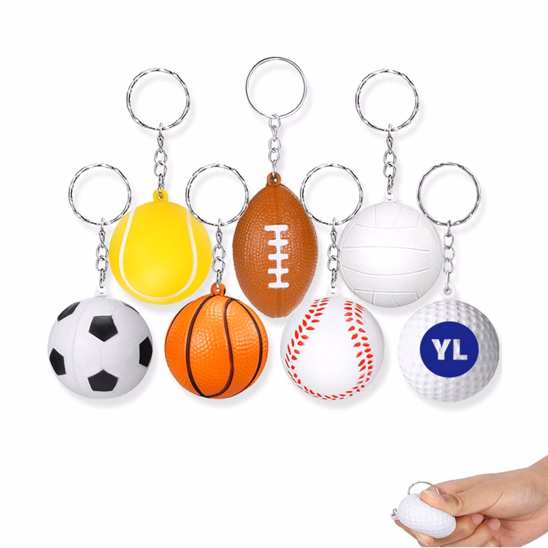 Golf Shape Keychain
