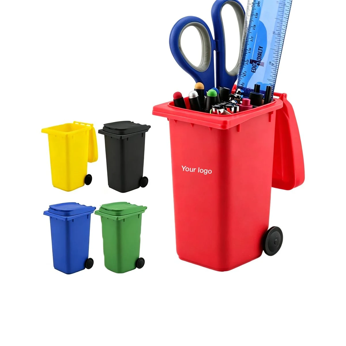 Mini Desktop Trash Can 1