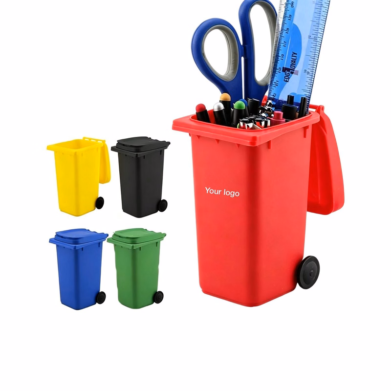 Mini Desktop Trash Can