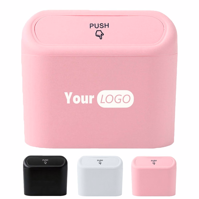 Mini Desktop Trash Bin Storage Box