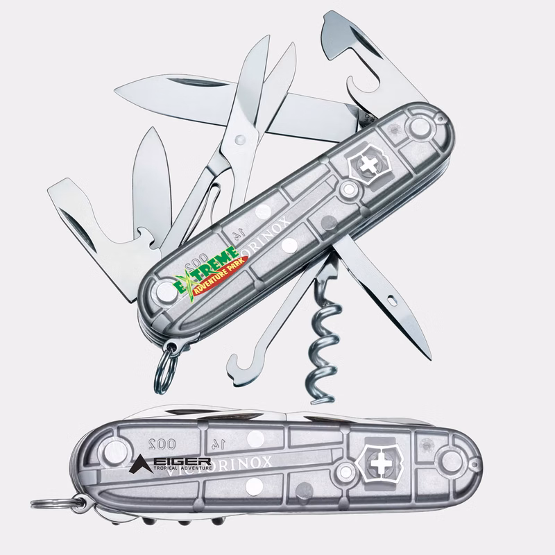 Victorinox® - Swiss Army Climber Silver Tech Swiss Made Knife