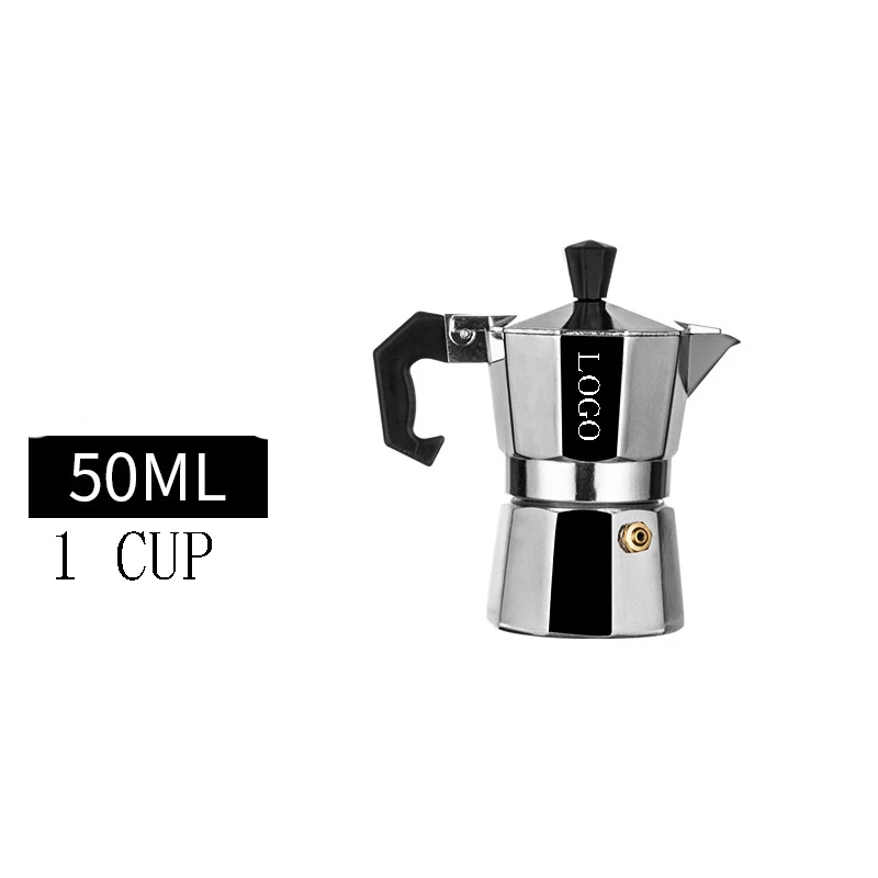 Aluminum Espresso Coffee Maker Moka Pot--1 Cup 1
