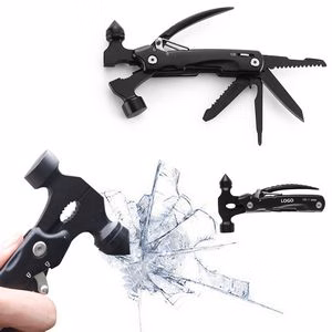 Black Emergency Hammer With Essential Tools