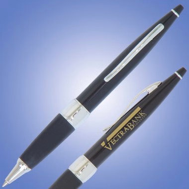 TWIST ACTION BALLPOINT PEN-BLACK