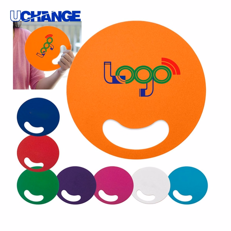 Summer Round Advertising Hand Fan
