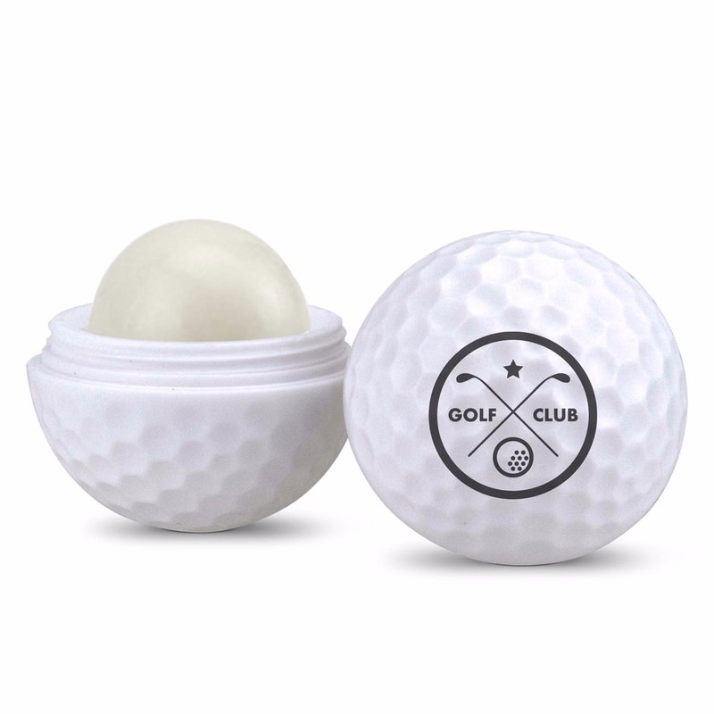 Golf Ball Lip Moisturizer with Sunscreen