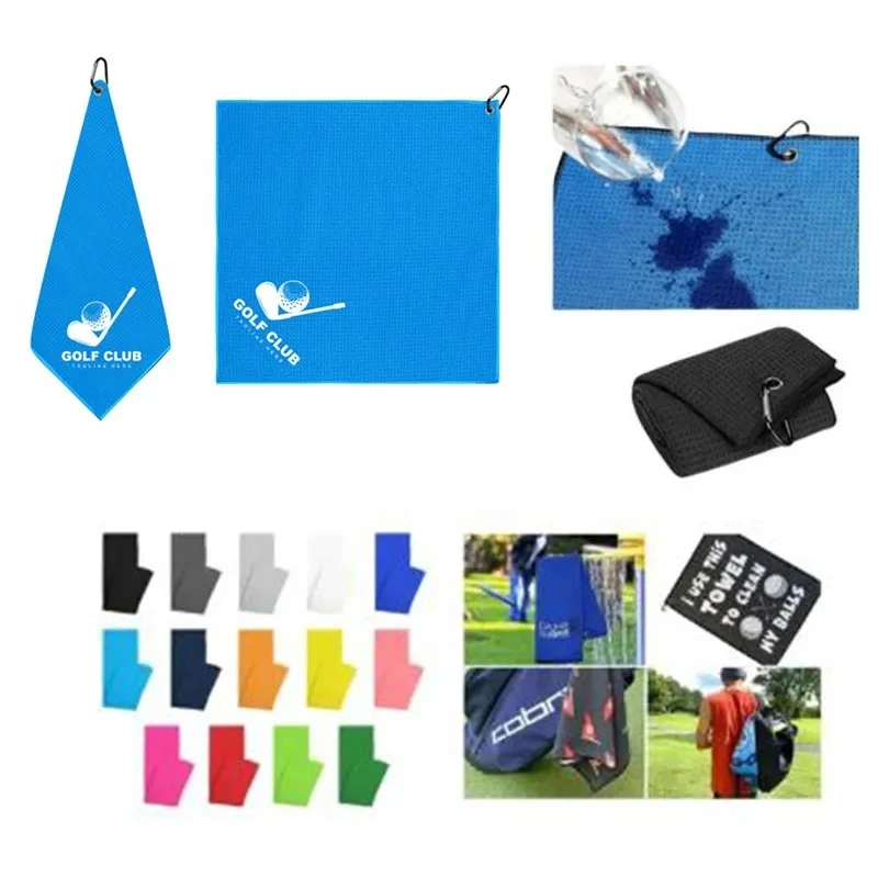Golf Towel With Hiking Buckle 1