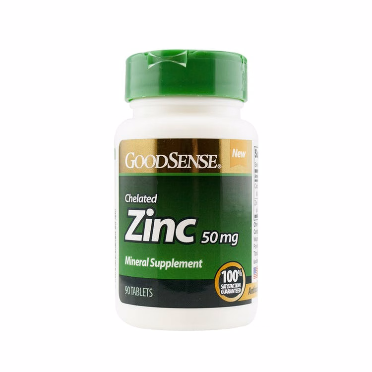 Zinc Chelated Tablets - 90 Count 50 mg